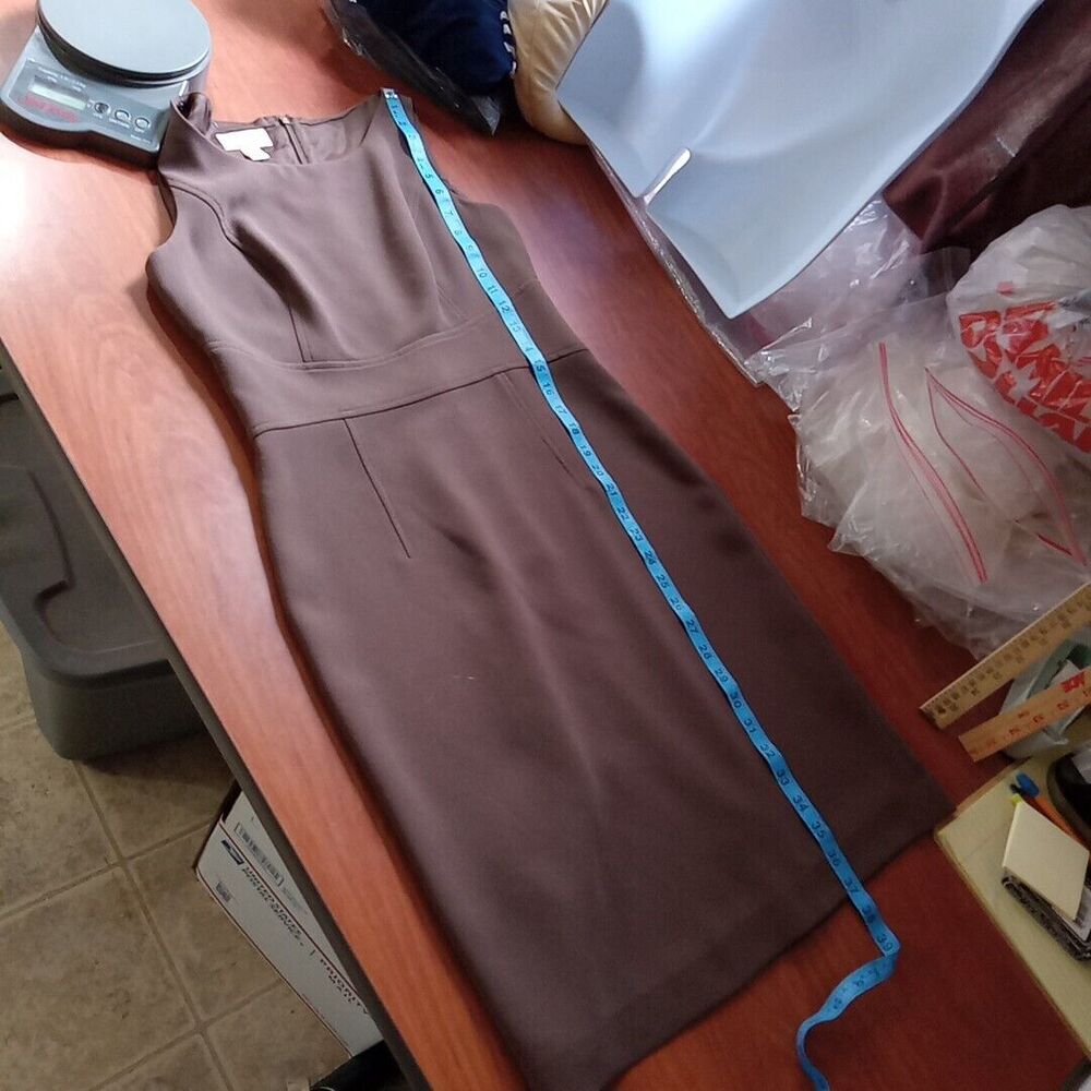 Talbots Dress Women's Size 4 Brown No Material Tag * - Picture 7 of 10